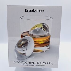 Brookstone Super Bowl Football Slow Melting Ice Mold